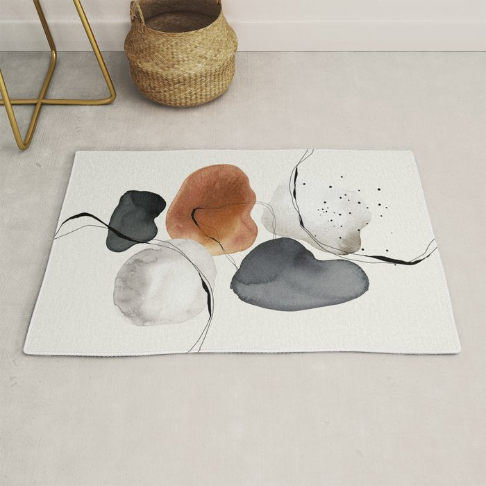 Abstract World Rug Gallery Image 1