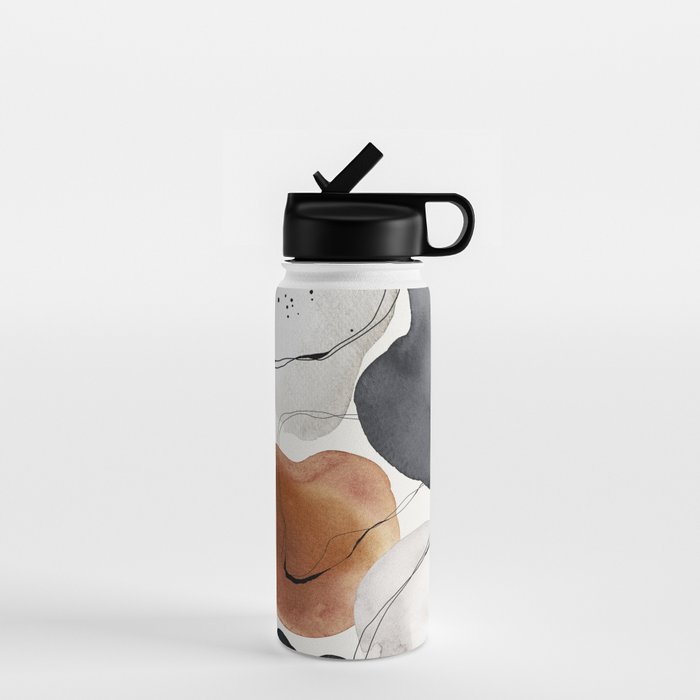 Abstract World Water Bottle Gallery Image 1