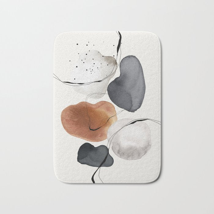 Abstract World Bath Mat Gallery Image 1