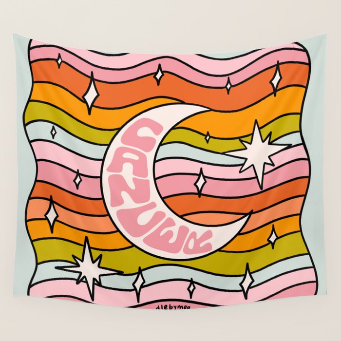 Cancer Planet Wall Tapestry Gallery Image 4