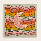 Cancer Planet Wood Wall Art Gallery Image 1
