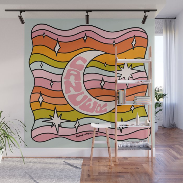 Cancer Planet Wall Mural Gallery Image 1
