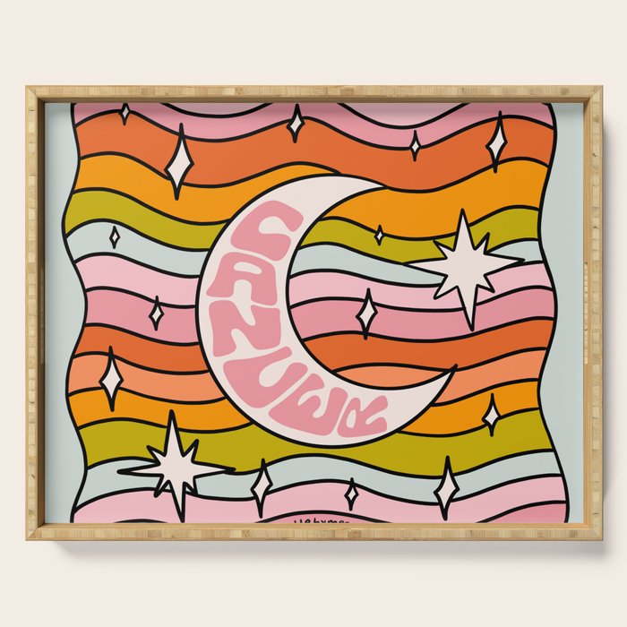 Cancer Planet Serving Tray Gallery Image 1