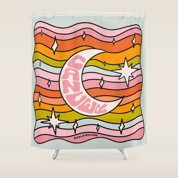 Cancer Planet Shower Curtain Gallery Image 1
