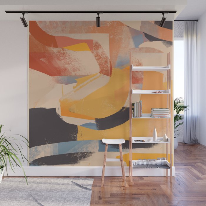 Modern Abstract Art 103 Wall Mural Gallery Image 1