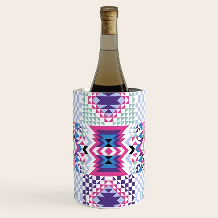 MB2 Tribal geometric Wine Chiller Gallery Image 1