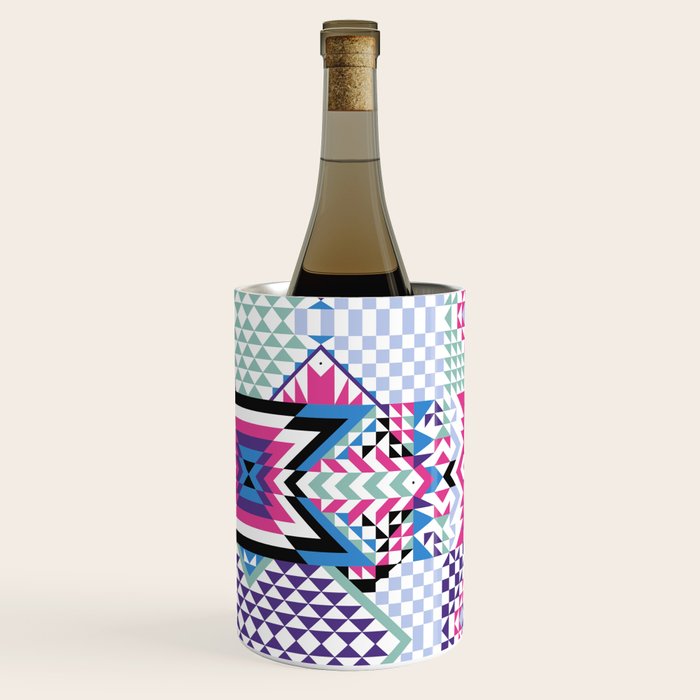 MB2 Tribal geometric Wine Chiller Gallery Image 2