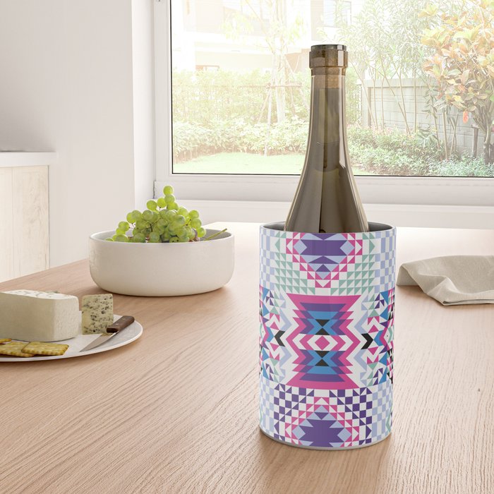 MB2 Tribal geometric Wine Chiller Gallery Image 4