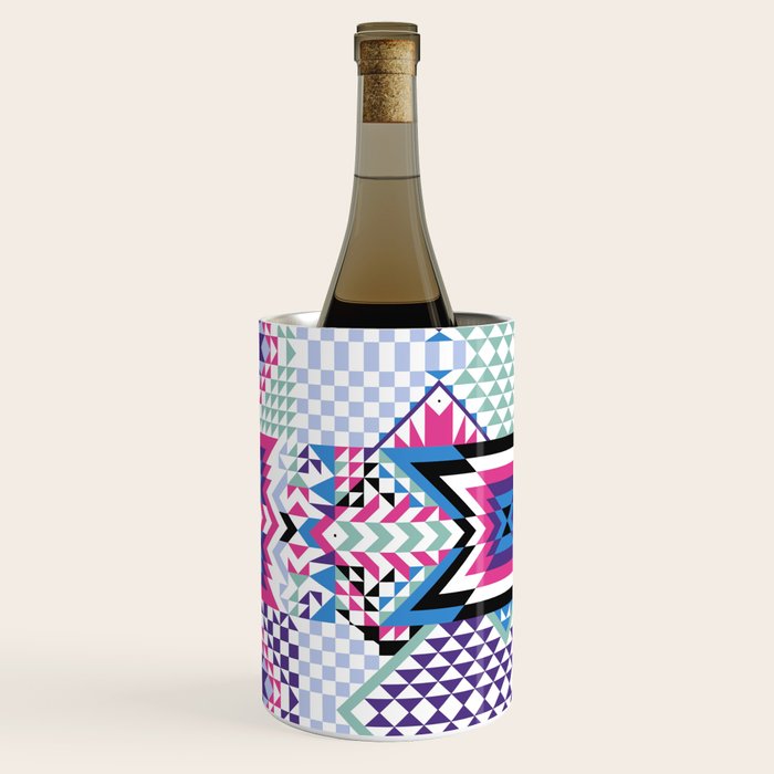 MB2 Tribal geometric Wine Chiller Gallery Image 3