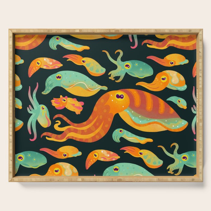 Cuttlefish Serving Tray Gallery Image 1
