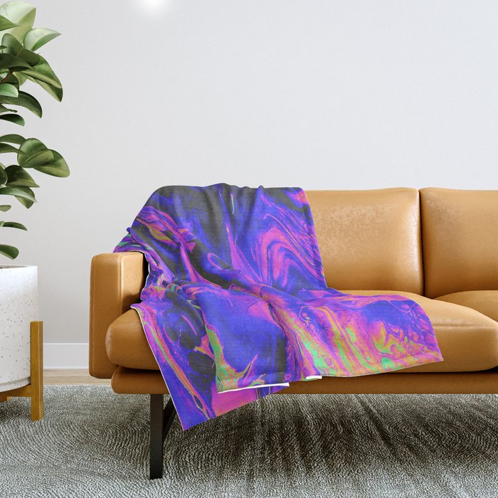 DOING IT TO DEATH Throw Blanket Gallery Image 1