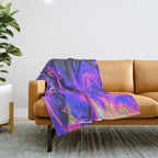 DOING IT TO DEATH Throw Blanket Gallery Image 1