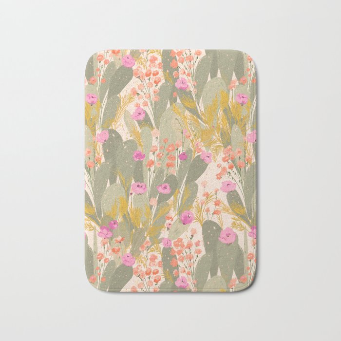 Cactus Garden Bath Mat Gallery Image 1