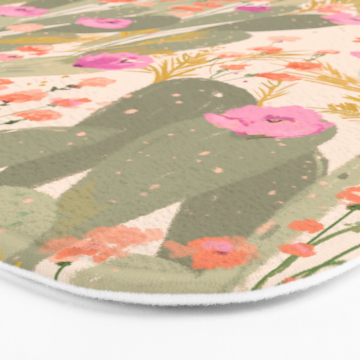 Cactus Garden Bath Mat Gallery Image 3