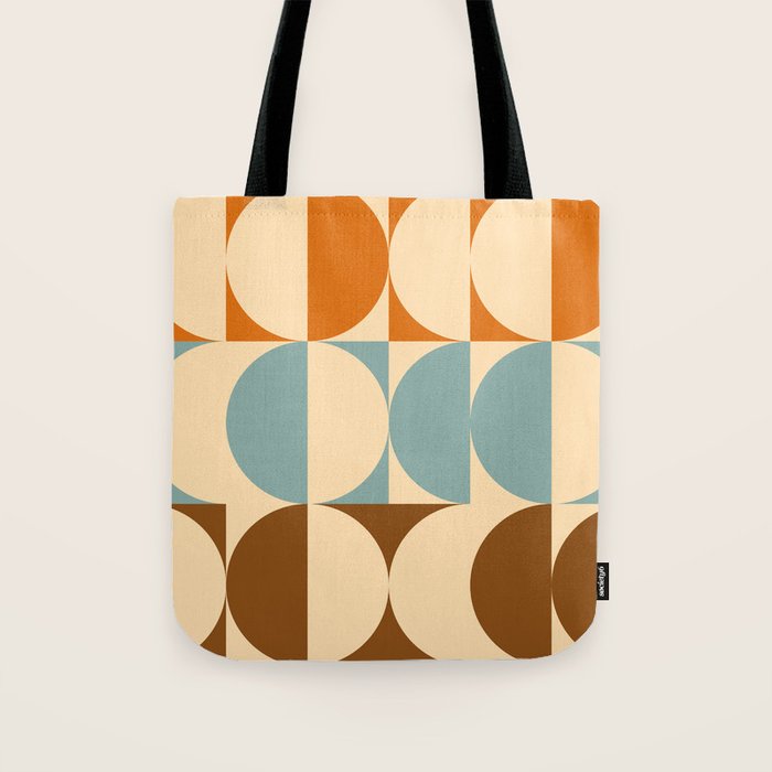 Vintage Geometric 04A Tote Bag Gallery Image 1