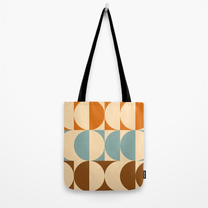 Vintage Geometric 04A Tote Bag Gallery Image 2