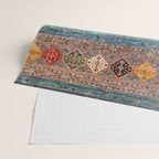 Traditional Vintage Moroccan Carpet Wrapping Paper Gallery Image 2
