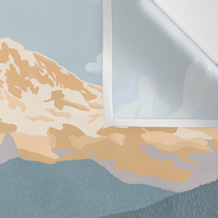 Mount Rainier National Park Wall Tapestry Gallery Image 3