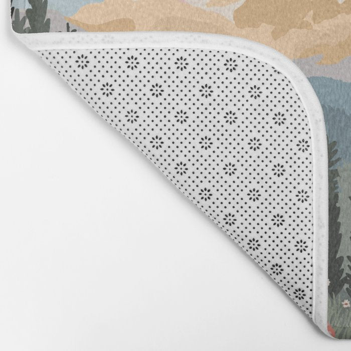 Mount Rainier National Park Bath Mat Gallery Image 2