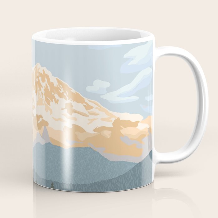 Mount Rainier National Park Coffee Mug Gallery Image 1