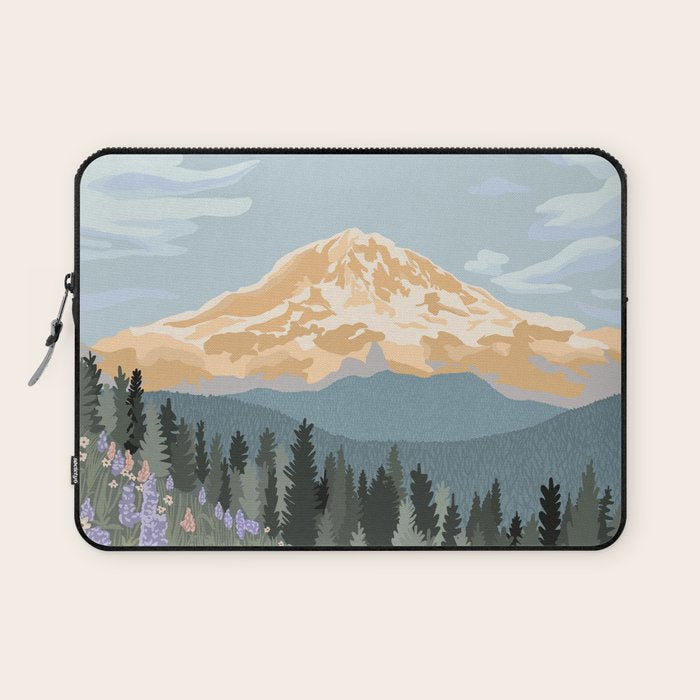 Mount Rainier National Park Laptop Sleeve Gallery Image 1