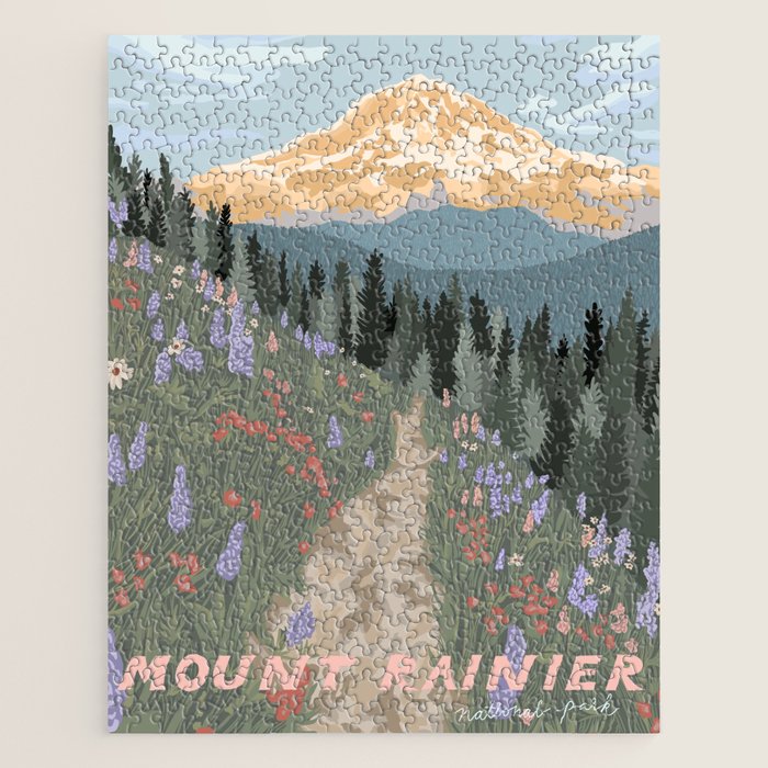Mount Rainier National Park Jigsaw Puzzle Gallery Image 1