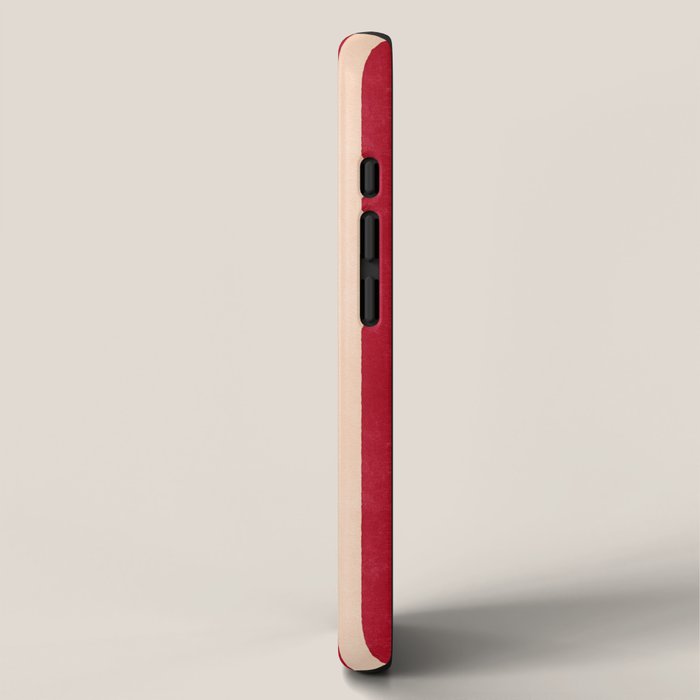 STRIPES 001 L - Tomato iPhone Case Gallery Image 2