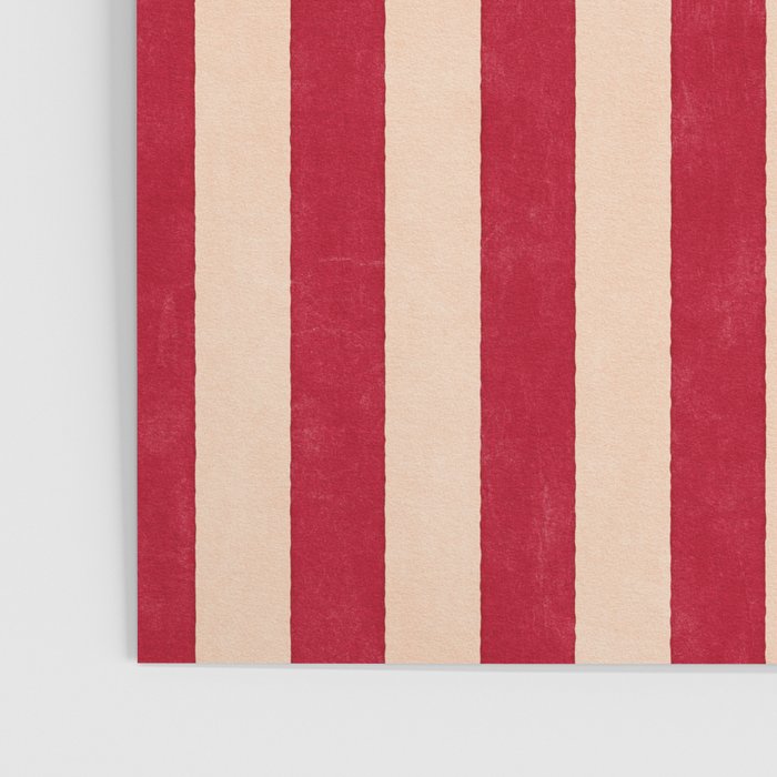 STRIPES 001 L - Tomato Poster Gallery Image 3