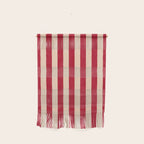 STRIPES 001 L - Tomato Wall Hanging Gallery Image 1
