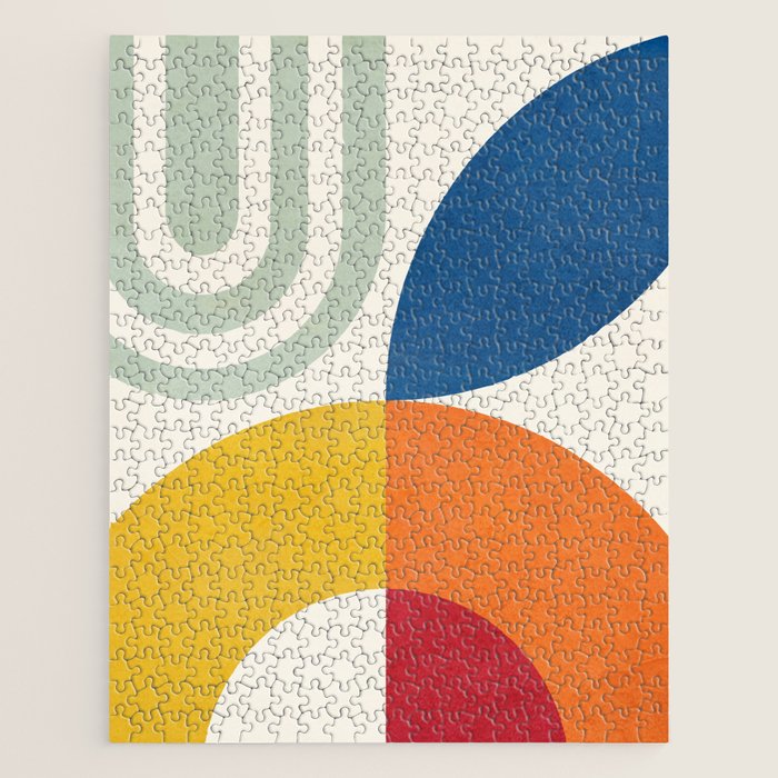 Attached Abstraction 03 Jigsaw Puzzle Gallery Image 1