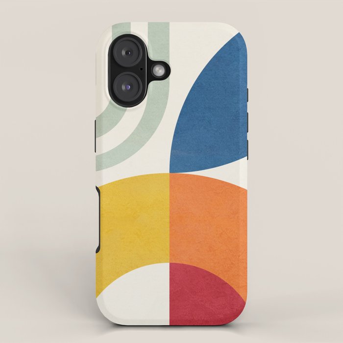 Attached Abstraction 03 iPhone Case Gallery Image 1