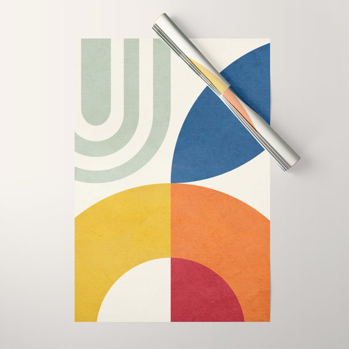 Attached Abstraction 03 Wrapping Paper Gallery Image 1