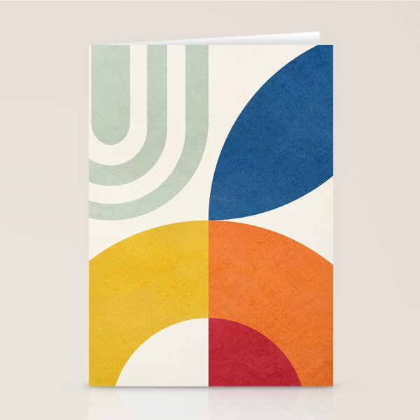 Attached Abstraction 03 Stationery Card Gallery Image 1