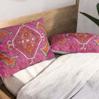vintage Moroccan carpet Pillow Sham Gallery Image 2
