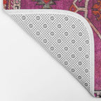 vintage Moroccan carpet Bath Mat Gallery Image 2