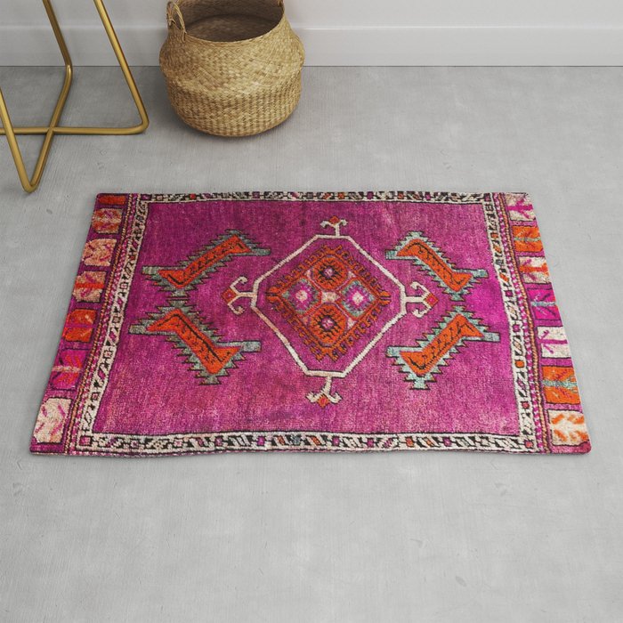 vintage Moroccan carpet Rug Gallery Image 1