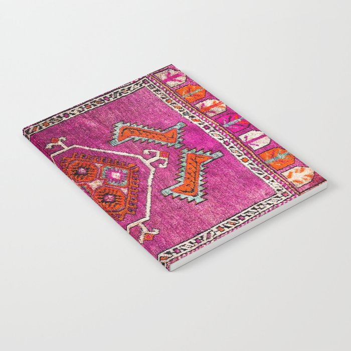 vintage Moroccan carpet Notebook Gallery Image 2
