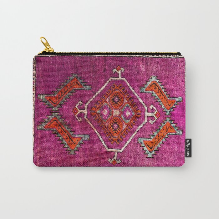 vintage Moroccan carpet Carry All Pouch Gallery Image 1