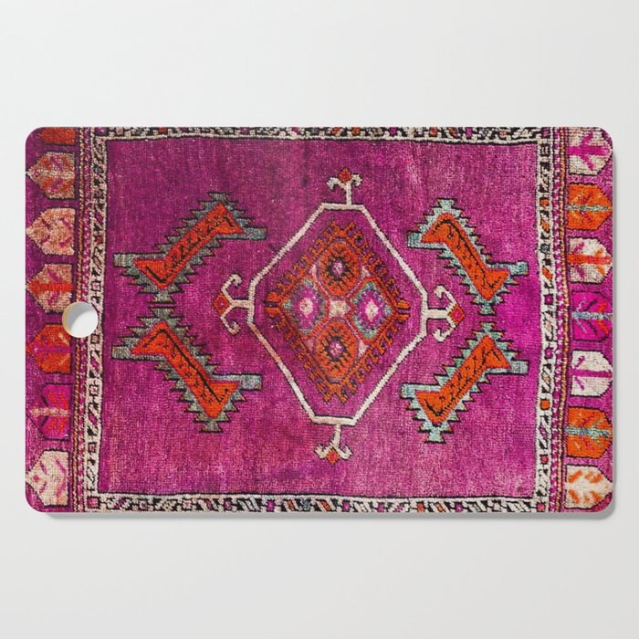 vintage Moroccan carpet Cutting Board Gallery Image 1