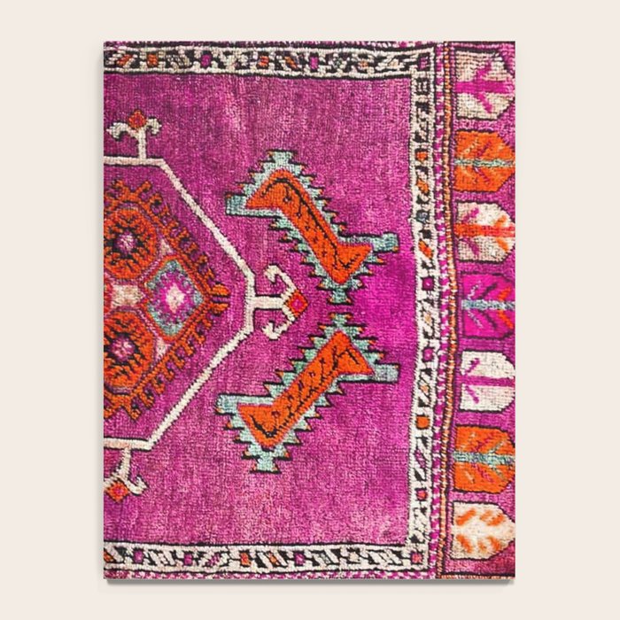 vintage Moroccan carpet Notebook Gallery Image 4