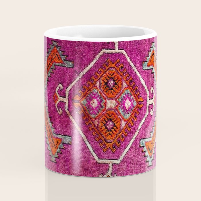 vintage Moroccan carpet Coffee Mug Gallery Image 4