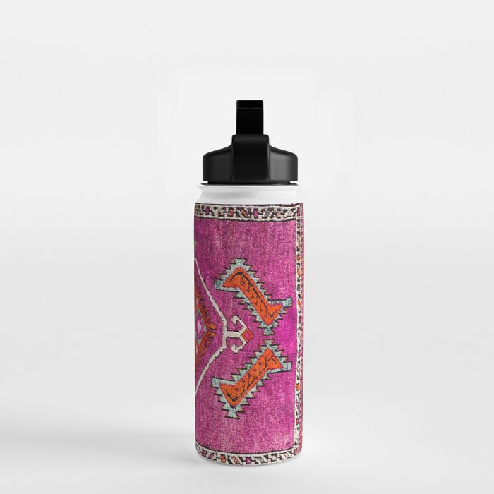 vintage Moroccan carpet Water Bottle Gallery Image 2