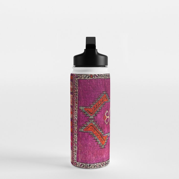 vintage Moroccan carpet Water Bottle Gallery Image 3