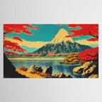 The Red Heart of Yunn - Nature Landscape Tablecloth Gallery Image 2