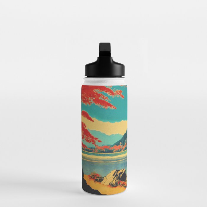 The Red Heart of Yunn - Nature Landscape Water Bottle Gallery Image 3