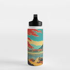 The Red Heart of Yunn - Nature Landscape Water Bottle Gallery Image 3