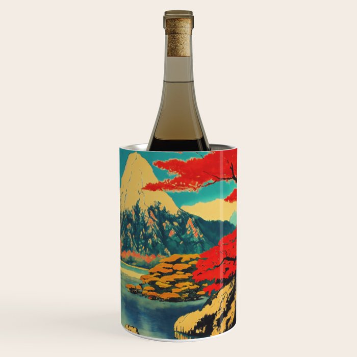 The Red Heart of Yunn - Nature Landscape Wine Chiller Gallery Image 3
