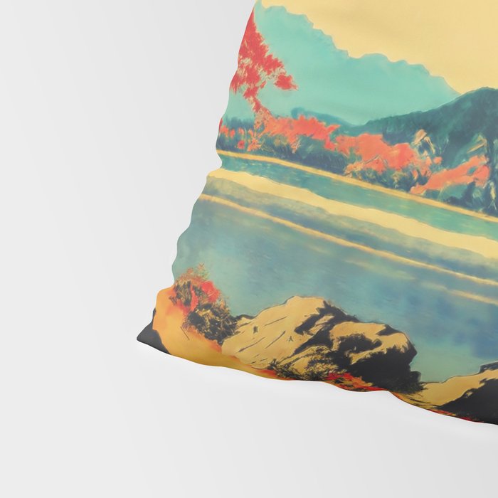 The Red Heart of Yunn - Nature Landscape Pillow Sham Gallery Image 4