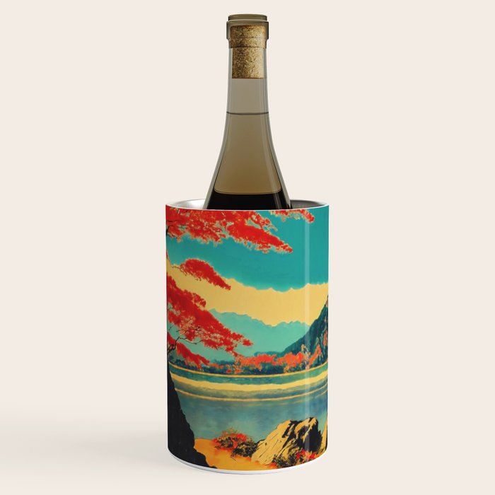 The Red Heart of Yunn - Nature Landscape Wine Chiller Gallery Image 2