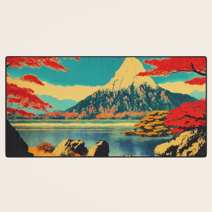 The Red Heart of Yunn - Nature Landscape Desk Mat Gallery Image 3
